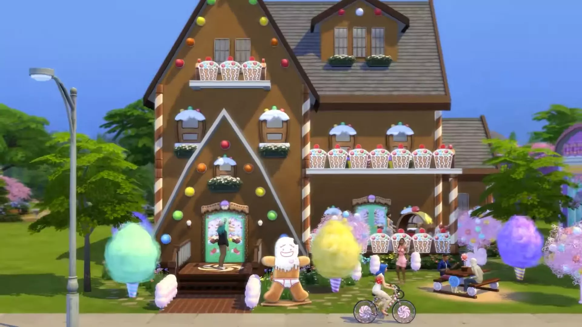 The Sims 4 Sweet Treats - Gingerbread House