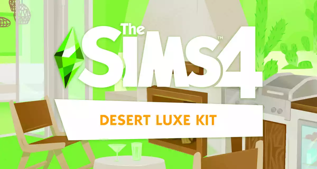 The Sims 4 Desert Luxe Kit - The Sim Architect