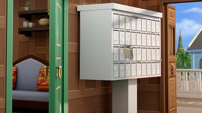 The Sims 4 For Rent - Apartment Mail Box