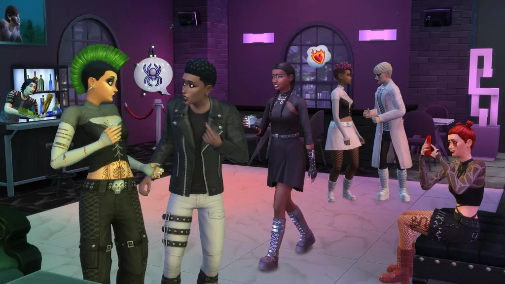 The Sims 4 Goth Galore Preview