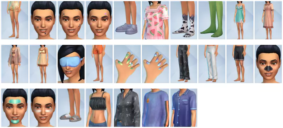 The Sims 4 Sweet Slumber Party Kit - The Sim Architect The Sims 4 Sweet Slumber Party Kit - The Sim Architect