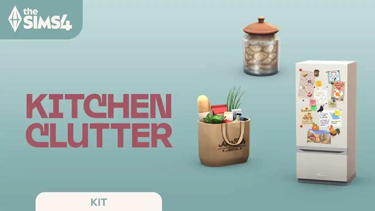 The Sims 4 Kitchen Clutter
