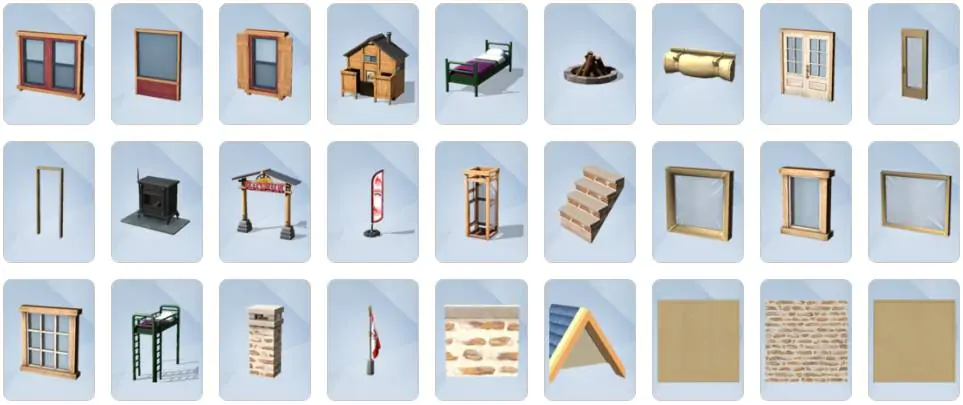 The Sims 4 Adventure Awaits Expansion Pack - Build Buy Items