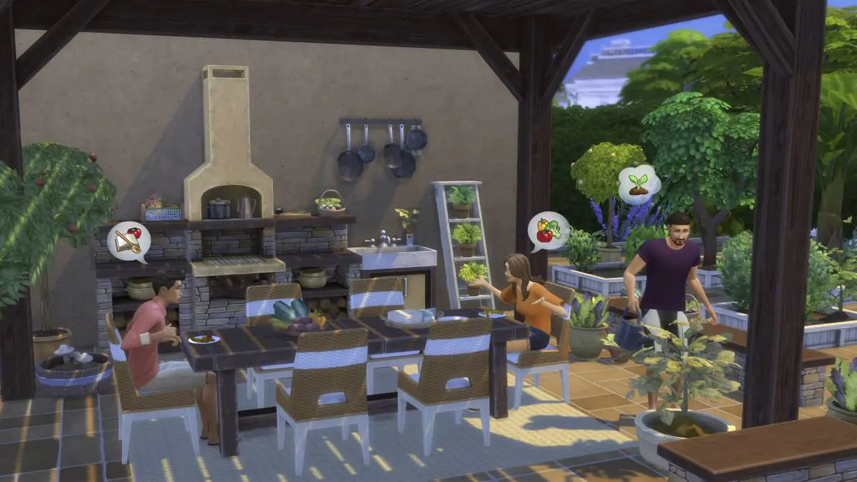 The Sims 4 Garden to Table Kit - The Sim Architect