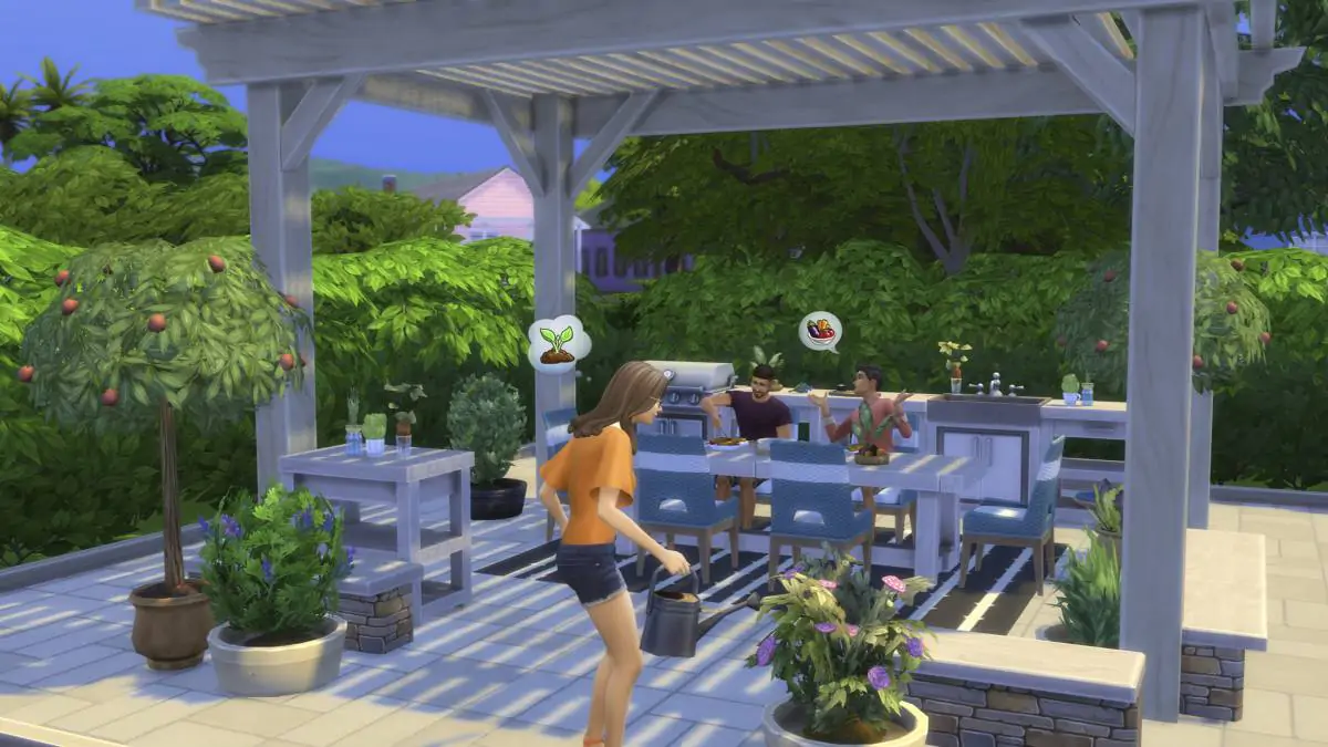 Sims 4 Garden to Table Kit - Scene 2