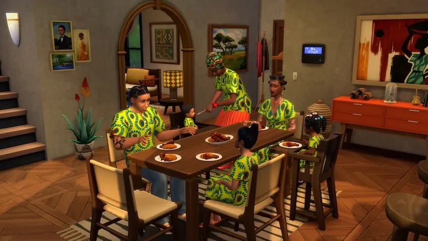West Africa Inspired Dining Scene