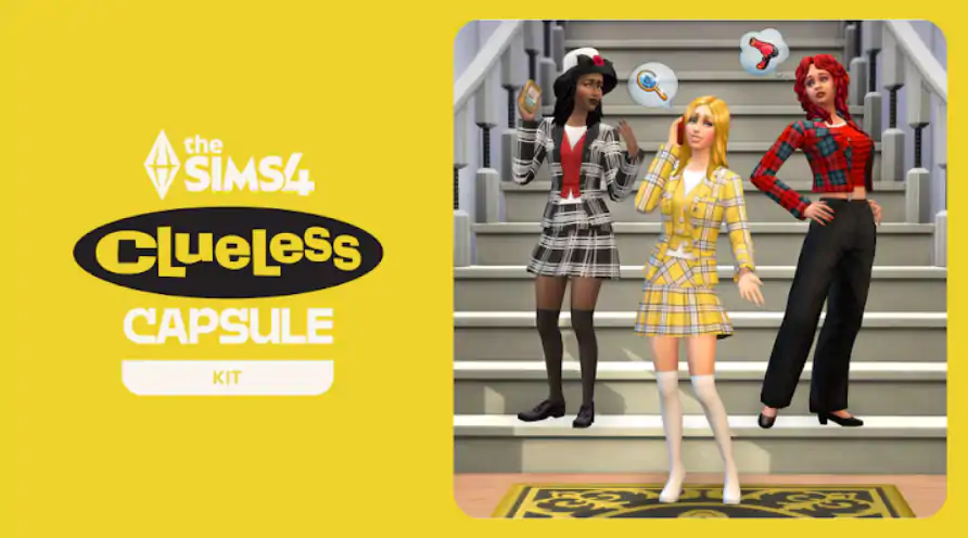 The Sims 4 Clueless Capsule Kit